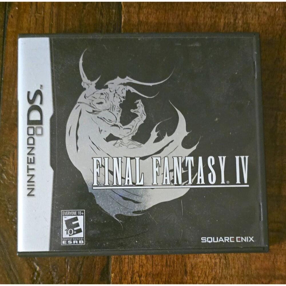 Square Enix Final Fantasy IV Nintendo DS RPG E10+ 2008 NTSC-U/C Manual Included